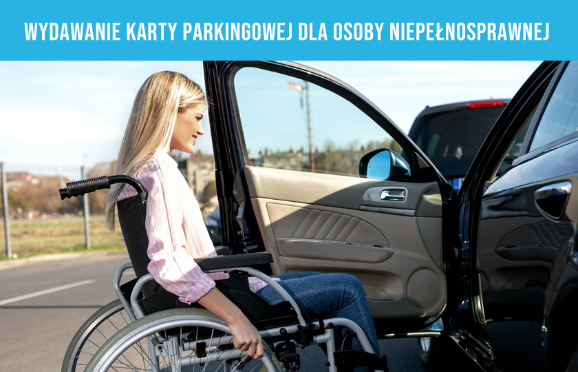 Wydawanie karty parkingowej dla osoby niepełnosprawnej